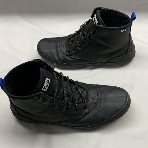 𝅺Keds Scout Lace Up Ankle Boots Lightly Lined with Faux Fur Size 9.5 - Picture 4 of 8